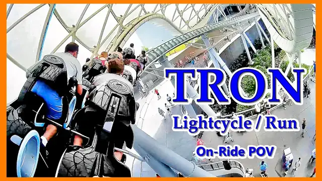 'Video thumbnail for Tron Lightcycle / Run | The Best Ride at the Magic Kingdom (Walt Disney World)'