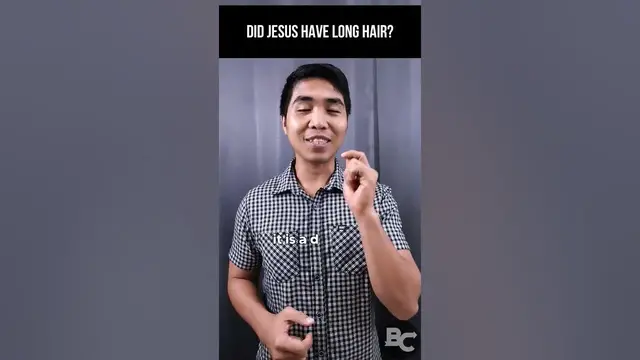 'Video thumbnail for Did Jesus have long hair?'