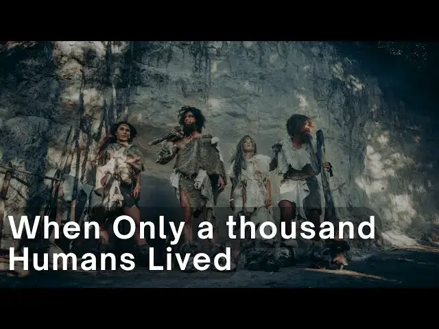 'Video thumbnail for When Humanity Was on the Brink – Just 1,000 Left'