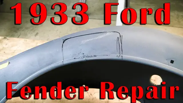 'Video thumbnail for 33 Ford Fender Repair'