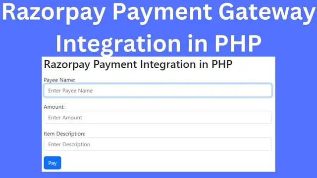 'Video thumbnail for Razorpay Payment Gateway Integration in PHP.'