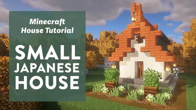 'Video thumbnail for Minecraft: How to Build a Small Japanese House (Survival Starter House Tutorial)'