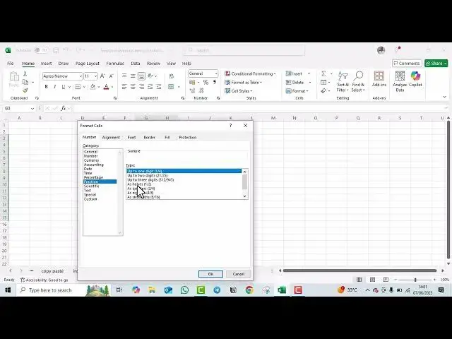 'Video thumbnail for How to Write Half Fraction in Excel'