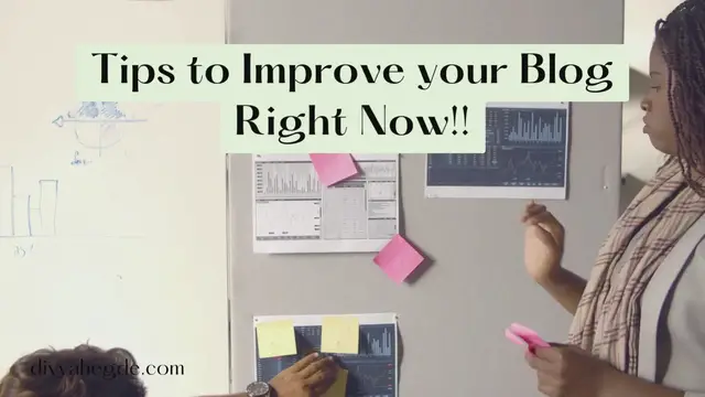 'Video thumbnail for Tips to improve your blog'