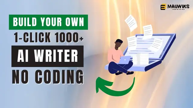 'Video thumbnail for How to Easily Create Your Own AI Content Writer for FREE in Minutes | ChatGPT Alternative'