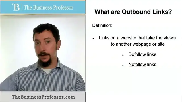 'Video thumbnail for Outbound Links - Marketing'