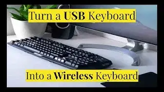 'Video thumbnail for Tips on How to Convert a USB Keyboard to a Wireless Keyboard'