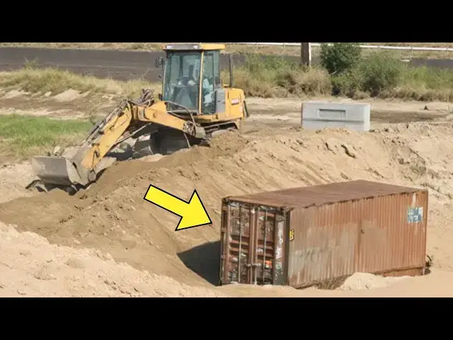 'Video thumbnail for Construction Team Finds Old Container, Opening It Brings Them To Tears'
