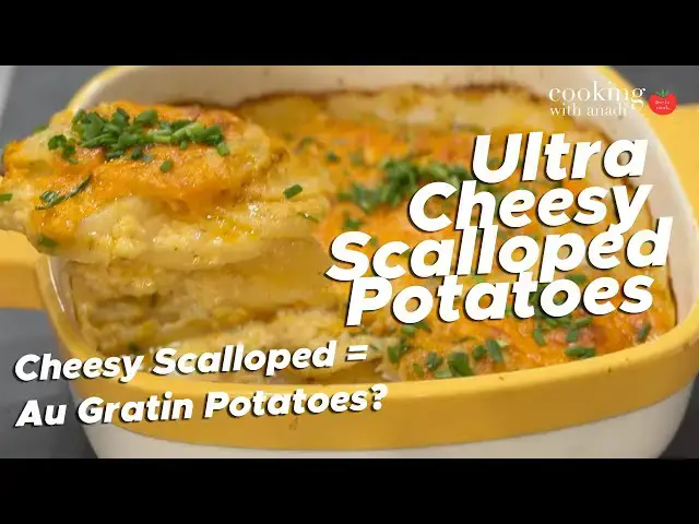 'Video thumbnail for You’ll Instantly Fall in Love with Cheesy Scalloped Potatoes!'