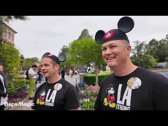 'Video thumbnail for Ian VanGerpen & Adam VanGerpen, Los Angeles Fire Department | Salute Heroes Cavalcade at Disneyland'