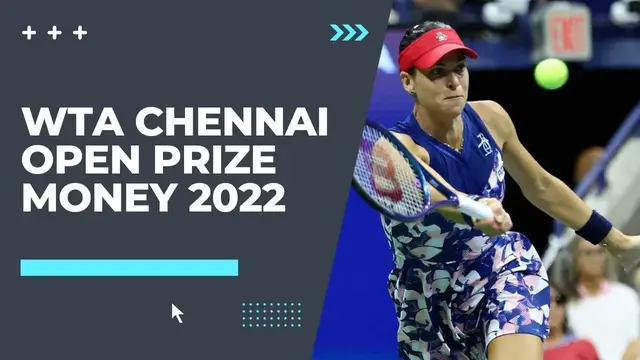 'Video thumbnail for WTA Chennai Open Prize Money 2022'