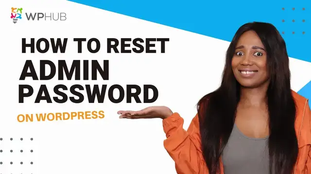 'Video thumbnail for How to Reset Your #WordPress Password? | Email Link to Reset Password on WordPress | WPHub'