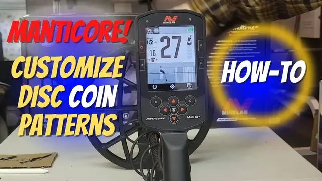 'Video thumbnail for Minelab Manticore For Beginners: Creating a Custom Coin Pattern - The Easy Way.'