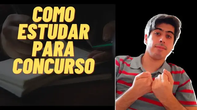 'Video thumbnail for Como Estudar para Concurso do zero? 4 Dicas para você agora!'
