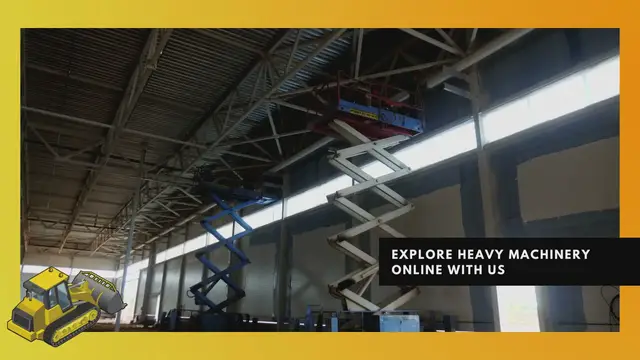 'Video thumbnail for Heavy Equipment Scissor Lift'