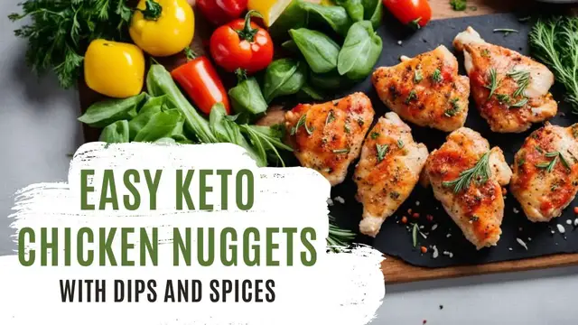 'Video thumbnail for Discover the Secret to Mouthwatering Keto Chicken Nuggets'