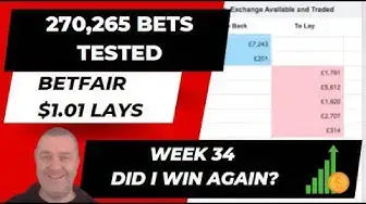 'Video thumbnail for This Sports Betting System will blow you away - Over 270,000 Bets and Counting!'