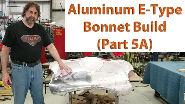'Video thumbnail for Metal Shaping: Jaguar E-Type Aluminum Bonnet Build (Part 5A)'