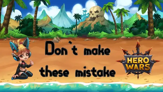 'Video thumbnail for Hero Wars TOP 5 mistakes beginners make + 10$ giveaway'