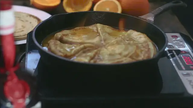 'Video thumbnail for Cràpes Suzette Recipe'