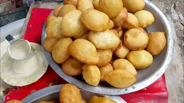 'Video thumbnail for sweet pua pitha malpua recipe easy and simple sweets dish bengali malpua recipe মালপোয়া'