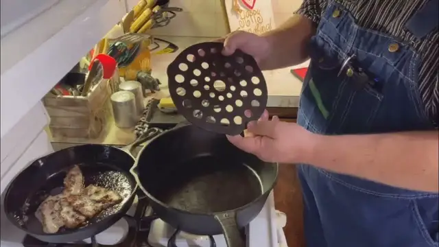 'Video thumbnail for Why We Use A Cast Iron Trivet and Meat Rack In Our Cast Iron'