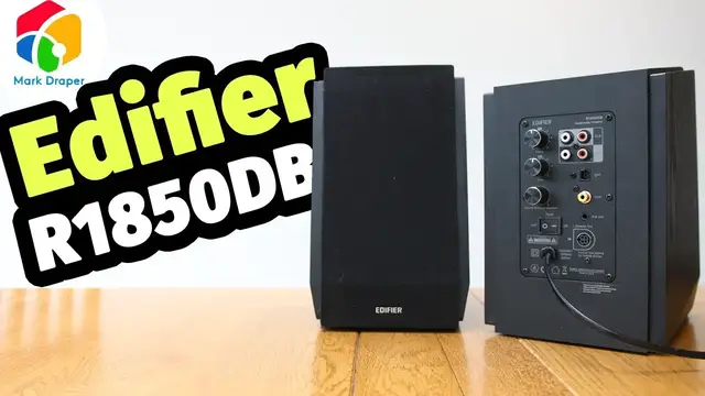 'Video thumbnail for Edifier R1850DB Bluetooth Bookshelf Speakers Review'