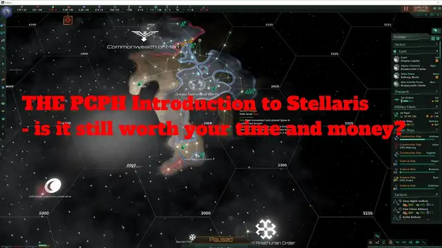 'Video thumbnail for Stellaris - The great Space Novel - Introduction to the PCPH Channel'