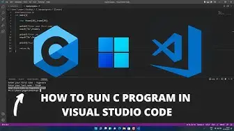 'Video thumbnail for How to Run C in Visual Studio Code on Windows 11 2022 Best Code Editor'