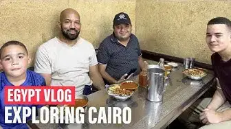 'Video thumbnail for Egypt | Eating Koshari in Cairo travel vlog'