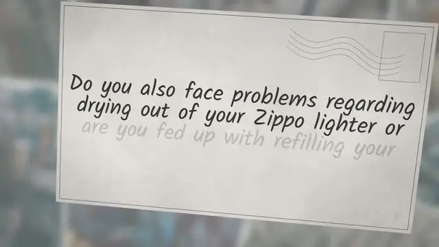 'Video thumbnail for Why Does my Zippo Dry Out so Fast?'