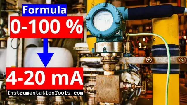 'Video thumbnail for How to Calculate 4 to 20 mA from Percentage? - Instrumentation Formula'