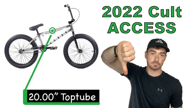 'Video thumbnail for 2022 Cult Access Review (20" BMX Bike For New Riders)'