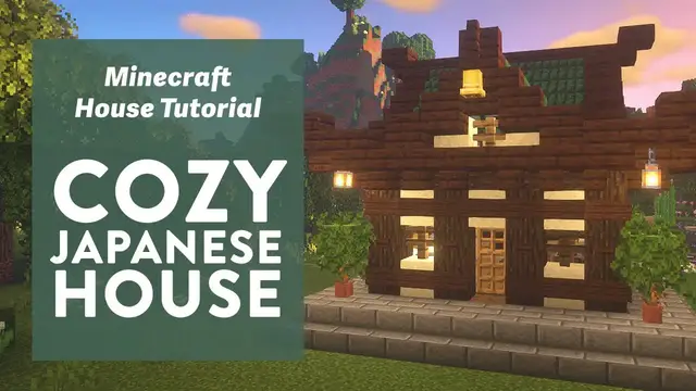 'Video thumbnail for Minecraft: How to Build a Cozy Japanese House (Small Survival House Tutorial)'