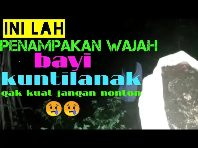 'Video thumbnail for Inilah sosok BAYI kuntilanak | REAL'