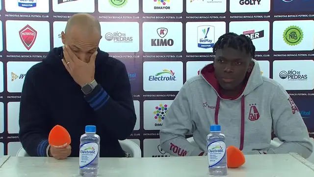 'Video thumbnail for Rueda de prensa del Deportes Tolima tras la caída ante Patriotas - Liga BetPlay 2 2024'