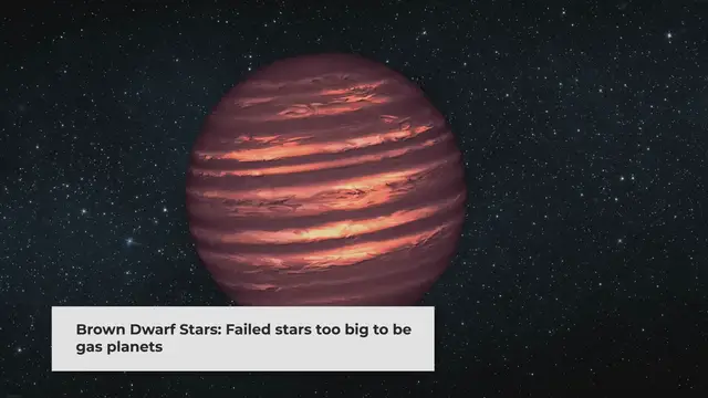 'Video thumbnail for Brown Dwarf Stars (Spectral Types T, L, Y)'
