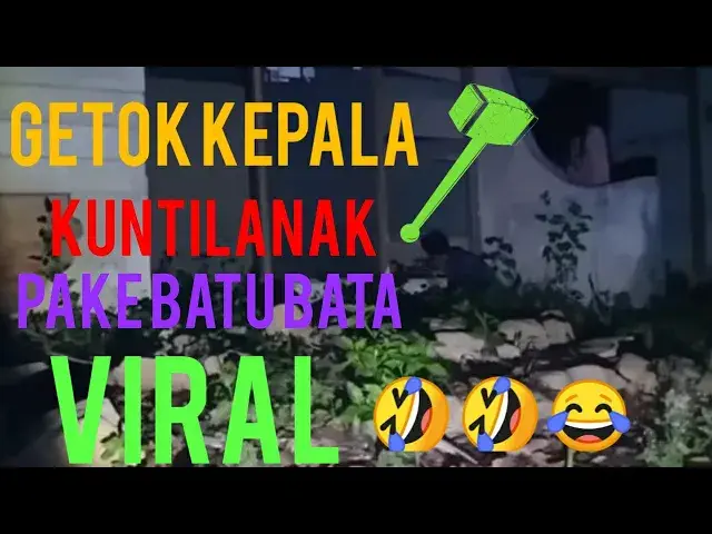 'Video thumbnail for Viral hantu kuntilanak di pukul pake batu'