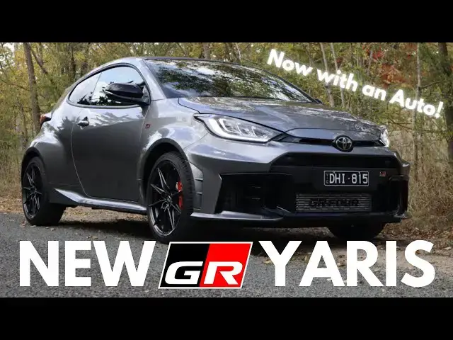 'Video thumbnail for 2025 Toyota GR Yaris: Now with an Automatic!'
