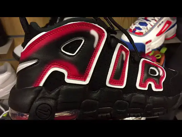 'Video thumbnail for Quick Look At The Nike Air More Uptempo 96 Paintbrush | Buy It Now'