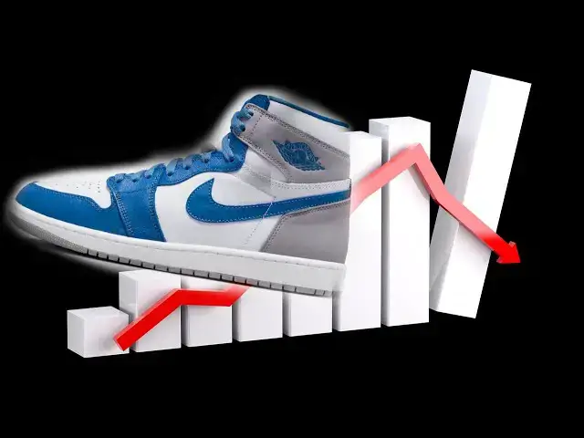 'Video thumbnail for Don't Try To Resell The Air Jordan 1 High True blue, Great News For buyers'
