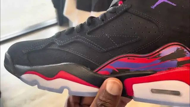 'Video thumbnail for Quick Look At The Air Jordan MVP Raptors , Not bad for A hybrid + Buy Below retail'