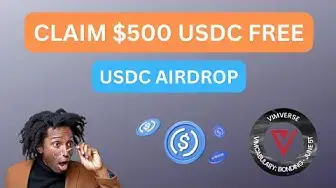 'Video thumbnail for Free Airdrop: Claim $500 USDC on Vimverse DAO'