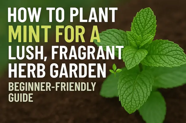 'Video thumbnail for How to Plant Mint for a Lush, Fragrant Herb Garden 🌿 | Beginner-Friendly Guide'