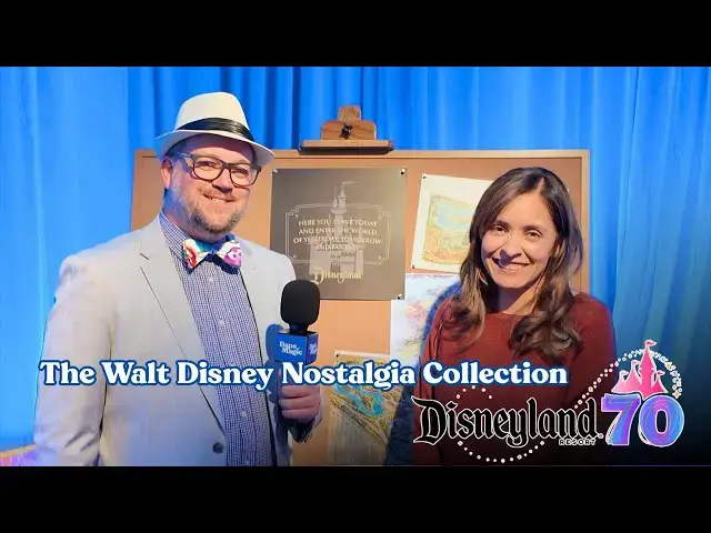 'Video thumbnail for Walt Disney Nostalgia Collection | Disneyland Resort 70th Celebration Merchandise 4K'