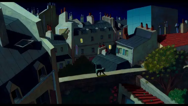 'Video thumbnail for A Cat in Paris Trailer'