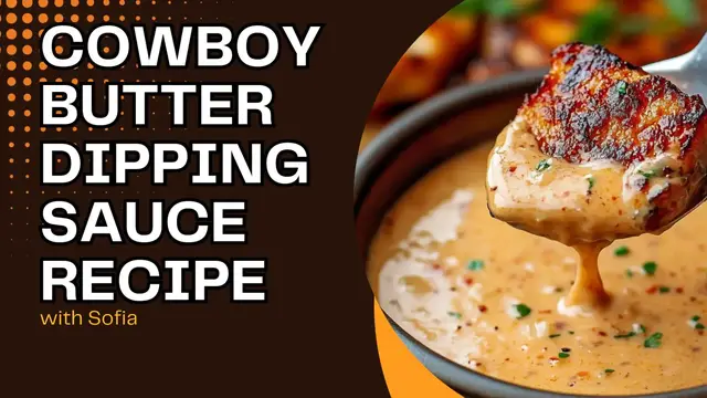 'Video thumbnail for Cowboy Butter Dipping Sauce Recipe'