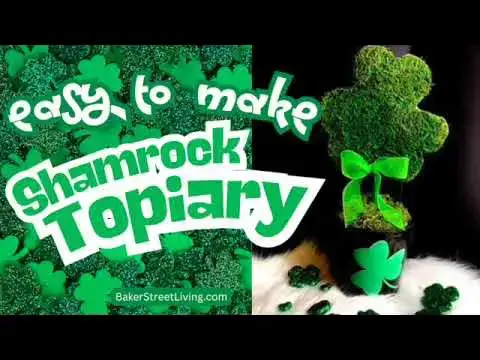 'Video thumbnail for DIY Shamrock Topiary SD 480p'