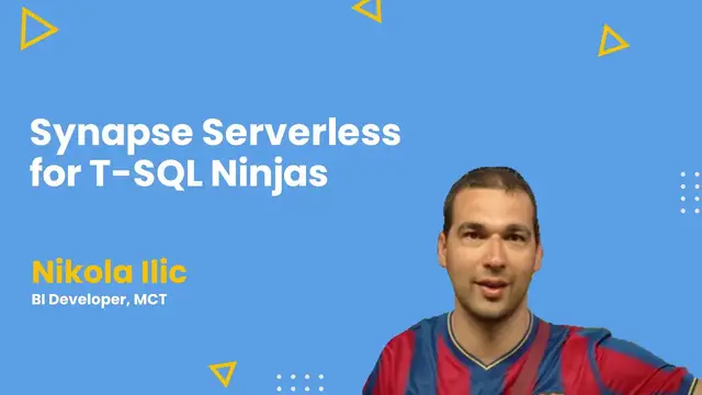 'Video thumbnail for Synapse Serverless for T-SQL Ninjas - AMA ft. Nikola Ilic'