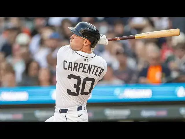 'Video thumbnail for Kerry Carpenter's First 10 Home Runs of 2025! | Detroit Tigers'